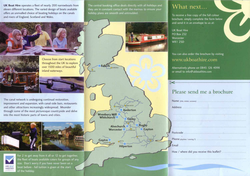 Chester Narrow Boat Hire Page Two